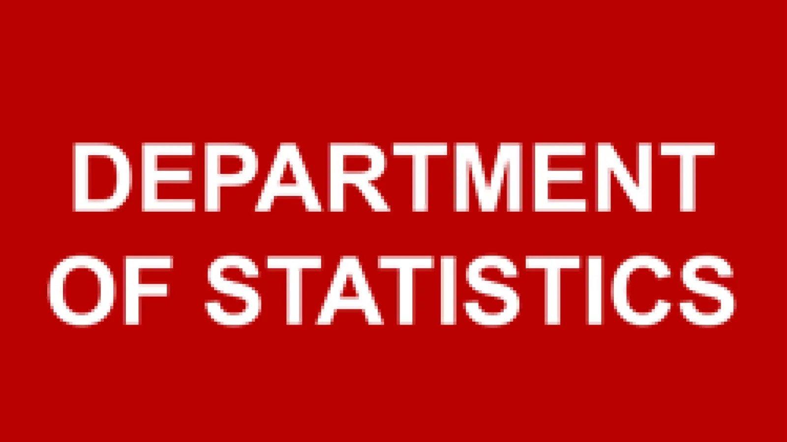 Department of Statistics Logo